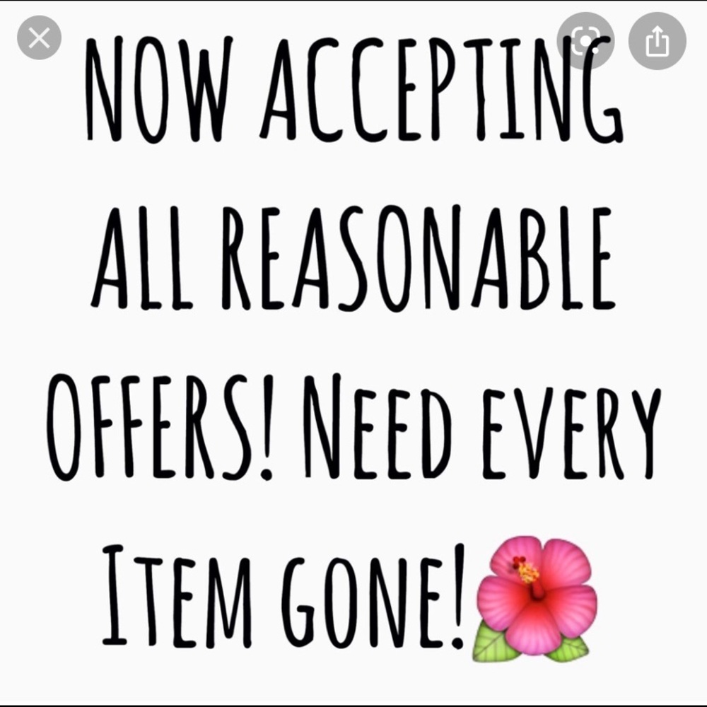 Please make a reasonable offer!